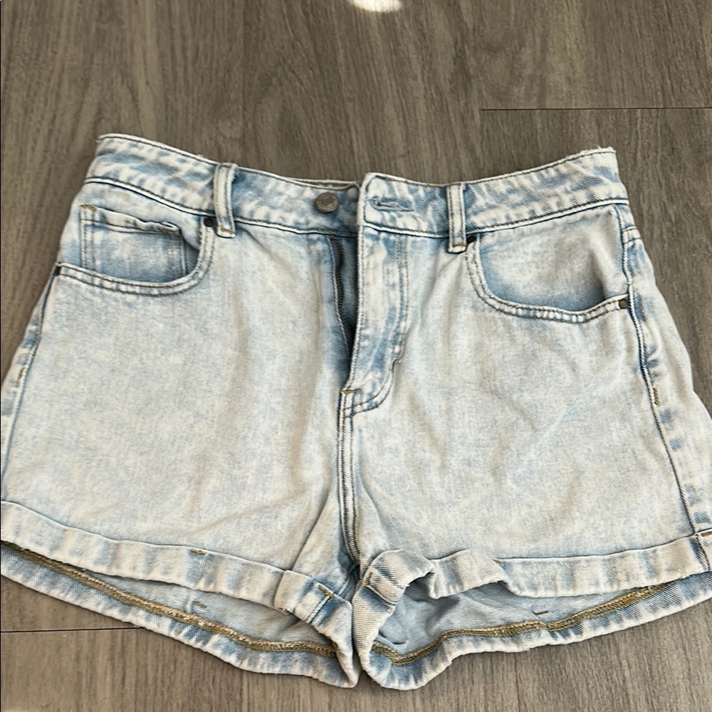 Light Blue Denim Women's Shorts